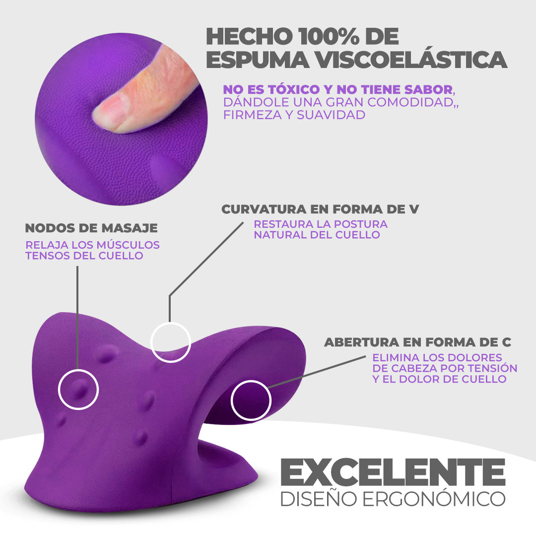 Almohada de Tracción Cervical | CerviRelax