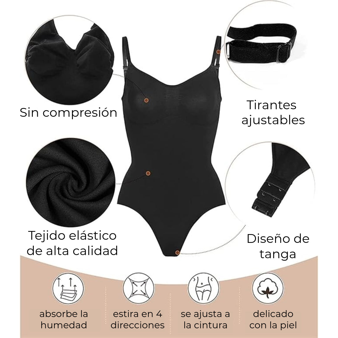 Faja Reductora | SlimShape Body (Beige)